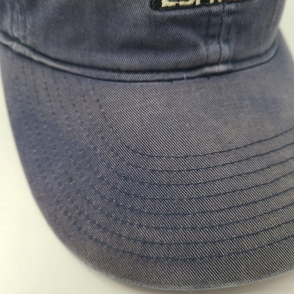 Vintage Nike Hat Strapback Blue Red ESPN 25th Anniversary Bud Light Distressed